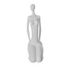 Escultura Yangzi Resina Silhueta 13x7x23cm