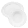 Conjunto de Baixelas Oxford 2pcs Mail Order White