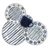 Aparelho de Jantar/cha Oxford 30pcs Tb Margaridas 