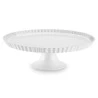 Boleira Brinox C/ Borda Buffet Branco 35,5x11,5cm 