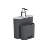 Dispenser Coza Flat 500ml Cinza