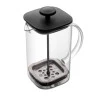 Cafeteira/Prensa Francesa Lyor Vidro Preta Quadratta 700ml