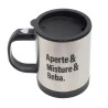 Caneca Lyor Mixer de Aço Inox C/tampa 380ml 2895