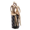 Figura Decorativa Wolff de Resina Casal Sentado 61510