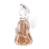 Figura Decorativa Wolff Anjo de Vidro Italy Dourado