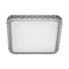 Plafon Blumenal Shine Led Quad 280mm Acrílico Liso 18w