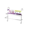 Suporte P/ 2 Toalhas Passerini Laminado Cromado S/ Furos