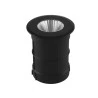 Embutido De Solo Taschibra Led Thin 3W 3000K Preto 