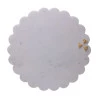 Tabua Wolff Redonda Giratoria Decorativa New Bee 30,5X3,5Cm