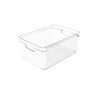 Organizador Clear 30X20X13Cm Ou Natural