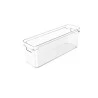 Organizador Clear 37X10X13Cm Ou Natural
