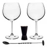 Kit Gin Bohemia Authentic 4 Peças Preto