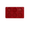 Forma De Silicone Yangzi Para 6 Tortinhas Carol 