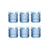 Jogo De 6 Copos L'Hermitage Baixo Palace 320Ml Azul