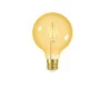 Lâmpada Led Filamento Vintage Globo G95 Autovolt Ambar