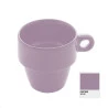 Xícara Para Café Lyor Cerâmica Empilhável Lilas 210Ml