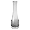 Murano Vaso L'Hermitage Em Vidro Cor Fume