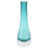 Murano Vaso L'Hermitage Em Vidro Cor Azul Turquesa