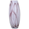 Murano Vaso L'Hermitage Em Vidro Cor Champanhe
