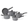 Conjunto De Panelas Brinox C.L Com Indução 5Pçs Cz