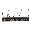 Enfeite Love L'Hermitage Adorno Em Metal