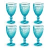 Jogo De Taças Mimo Style Tiffany 6Pçs 240Ml Azu