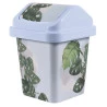 Lixeira Quadrada Astra Decorada 3,2L Botanica