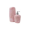 Kit A Banheiro Astra 2 Peças Marmorizado Rosa 