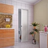 Porta Plasbil Sanfonada 70Cm Branca