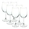 Jogo De 6 Taças Para Vinho Tinto Anna Em Cristal 450Ml