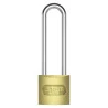 Cadeado Stam 30mm Zamac Latonado Haste Longa