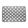 Tapete Lyor P/Banheiro De Pvc C/Antiderrapante Cinza 49x32Cm