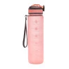 Garrafa Lyor Para Água Com Marcadores Rosa 1L
