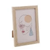 Porta Retrato Lyor De Mdf Areia 15x20Cm 