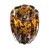 Vaso de Vidro Wolff Italy Leopardo 9x12cm 