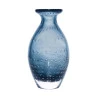 Vaso de Vidro Wolff Italy Azul 10x20cm 61726 
