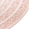 Lugar Americano Lyor de Plastico Espiral Rose 38cm 1514
