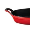 Assadeira Brinox Oval Sauté Vermelha 24x17,2x4,5 1l 