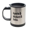 Caneca Lyor Mixer de Aço Inox C/tampa 380ml 2895
