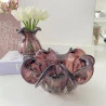 Centro De Mesa Decorativo Lyor Italy Purpura E Rose