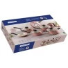 Jogo Panelas Tramotina 7pc Linz Marrom Sortidos Antiaderente 
