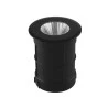 Embutido De Solo Taschibra Led Thin 3W 3000K Preto 