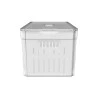 Organizador Clear Fresh Com Cesto 5 Litros Ou Natural