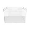Organizador Clear 30X20X13Cm Ou Natural