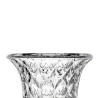 Vaso Angelica Com Pé Em Cristal Ecológico -