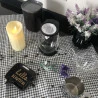 Vaso De Vidro Lyor Sodo-Calcico Italy Preto