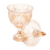 Potiche Decorativo Lyor Com Pé De Cristal 18,5X38,5Cm