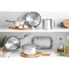 Fervedor Tramontina Inox 1,4L Com Cabo