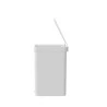 Lixeira De Pedal Ou Trium 20 L Branco Fechado