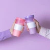 Copo Com Tampa Brinox Nutri 500Ml Lilas